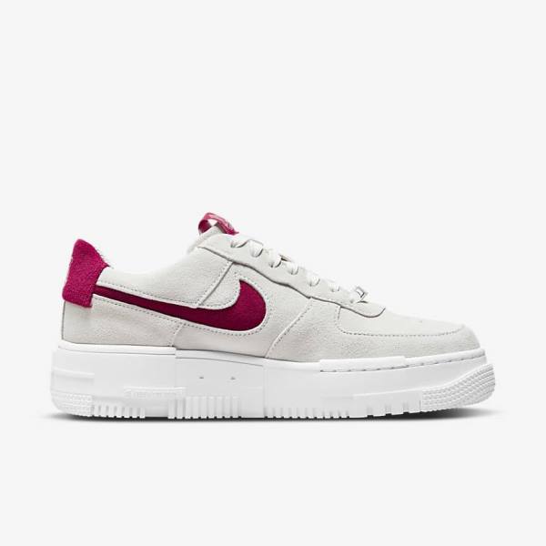 Women's Nike Air Force 1 Pixel Sneakers White | NK263KNI