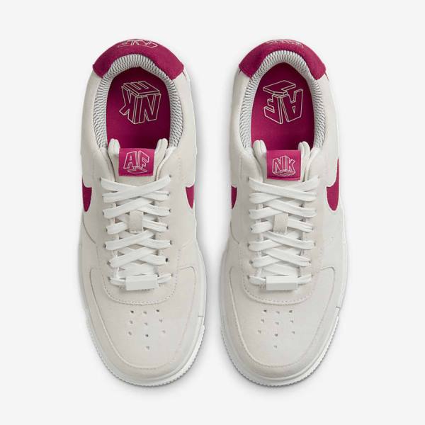 Women's Nike Air Force 1 Pixel Sneakers White | NK263KNI