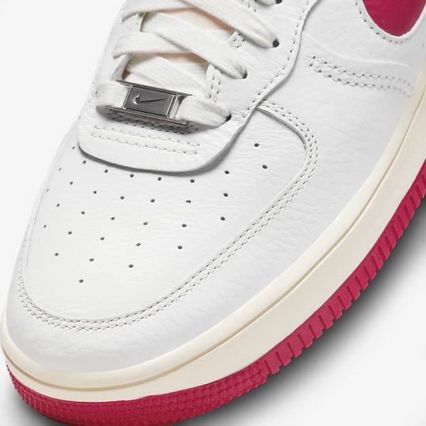 Women's Nike Air Force 1 Sculpt Sneakers White / Red | NK186EHZ