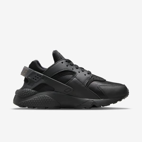 Women's Nike Air Huarache Sneakers Black / Dark Grey | NK157GPY