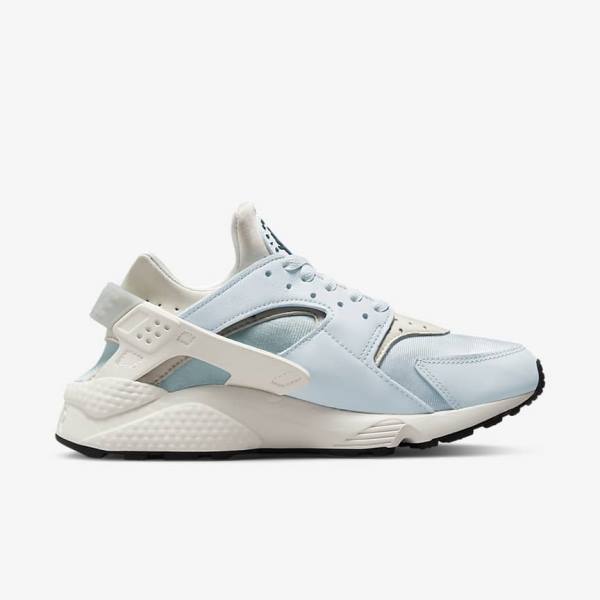 Women's Nike Air Huarache Sneakers Black / White | NK976OQV