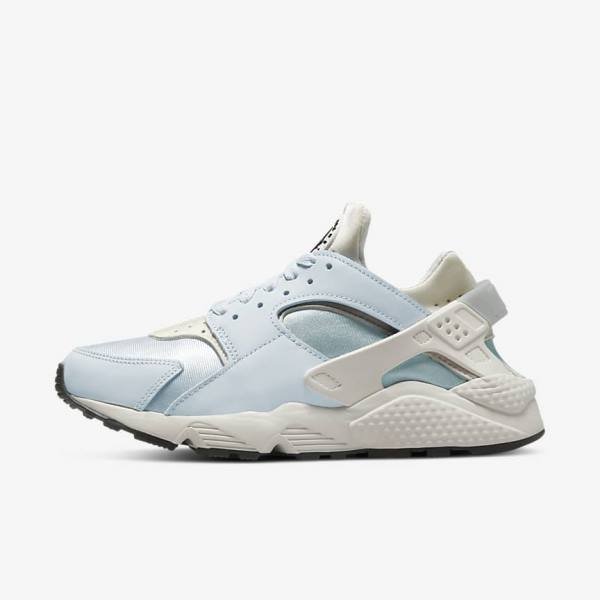 Women\'s Nike Air Huarache Sneakers Black / White | NK976OQV