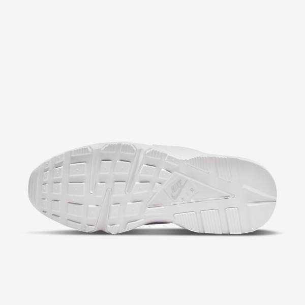 Women's Nike Air Huarache Sneakers White / Platinum | NK491GZF