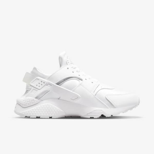 Women's Nike Air Huarache Sneakers White / Platinum | NK491GZF