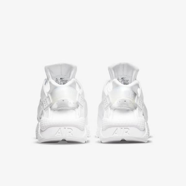 Women's Nike Air Huarache Sneakers White / Platinum | NK491GZF