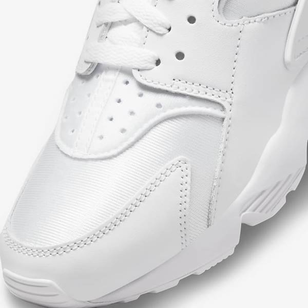 Women's Nike Air Huarache Sneakers White / Platinum | NK491GZF