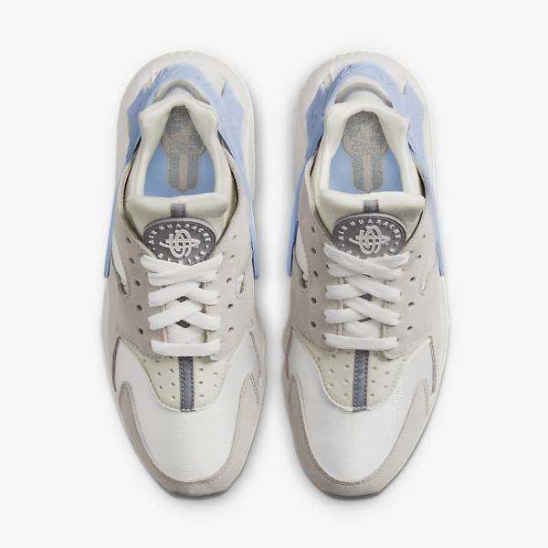 Women's Nike Air Huarache Sneakers White / Grey | NK796RWH