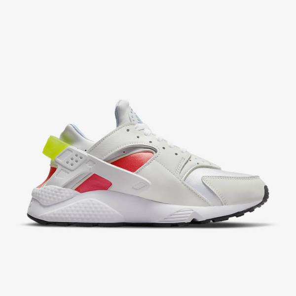 Women's Nike Air Huarache Sneakers White / Light Red / Black | NK804UBS