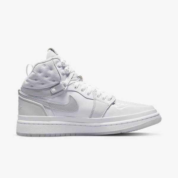 Women's Nike Air Jordan 1 Acclimate Jordan Shoes White / Grey | NK549RGU