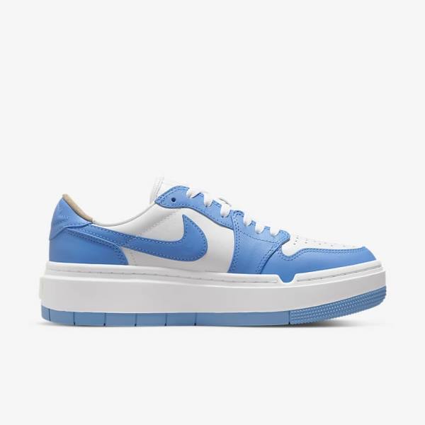 Women's Nike Air Jordan 1 Elevate Low SE Sneakers White Black / Blue | NK532RWN