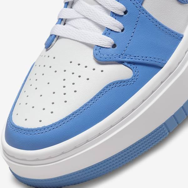 Women's Nike Air Jordan 1 Elevate Low SE Sneakers White Black / Blue | NK532RWN