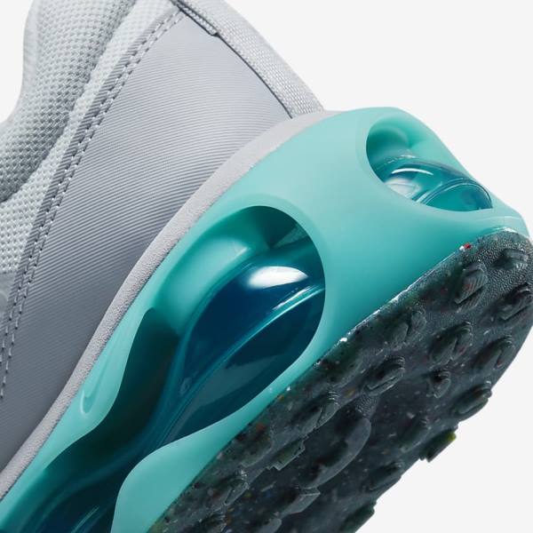 Women's Nike Air Max 2021 Sneakers Platinum / Turquoise / Grey / Black | NK231ZVH