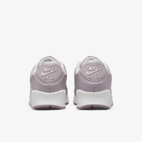 Women's Nike Air Max 90 Sneakers Purple / White | NK169CAW