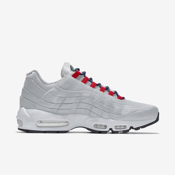 Women's Nike Air Max 95 By You Custom Sneakers Multicolor | NK794CIS