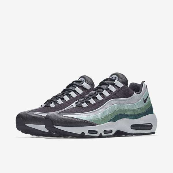 Women's Nike Air Max 95 By You Custom Sneakers Multicolor | NK965FRM