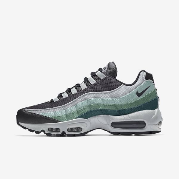 Women\'s Nike Air Max 95 By You Custom Sneakers Multicolor | NK965FRM