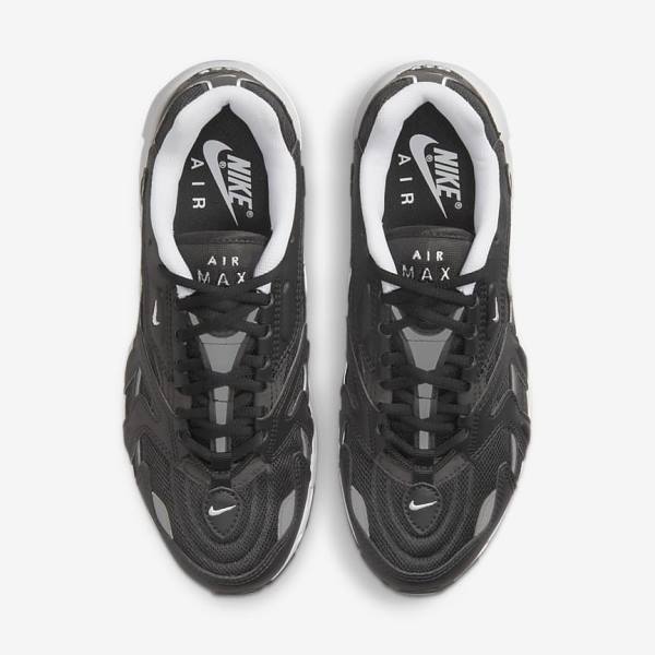 Women's Nike Air Max 96 2 Sneakers Black / Metal Silver / White | NK648SAI