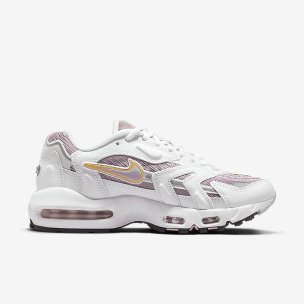 Women's Nike Air Max 96 2 Sneakers White / Purple / Pink / Purple | NK967NWP