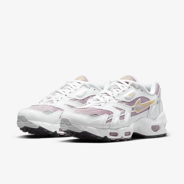 Women's Nike Air Max 96 2 Sneakers White / Purple / Pink / Purple | NK967NWP