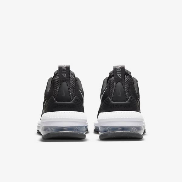 Women's Nike Air Max Genome Sneakers Black / Dark Grey / White / Black | NK264EWK