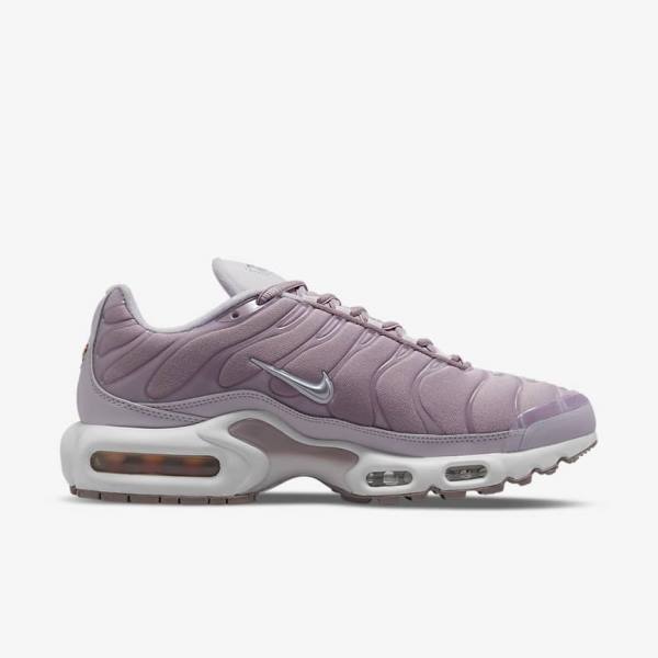 Women's Nike Air Max Plus Sneakers Purple / White / Metal Silver | NK602PHD