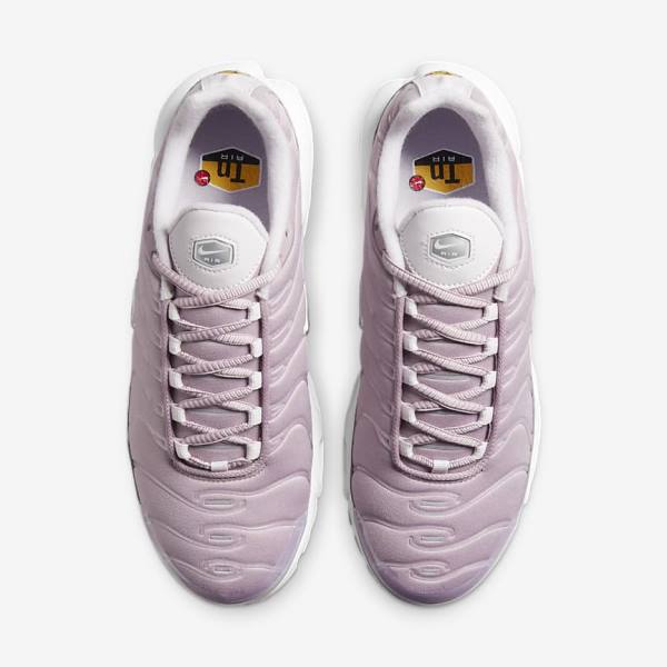 Women's Nike Air Max Plus Sneakers Purple / White / Metal Silver | NK602PHD