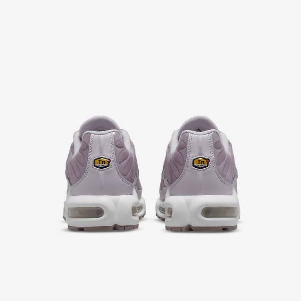 Women's Nike Air Max Plus Sneakers Purple / White / Metal Silver | NK602PHD