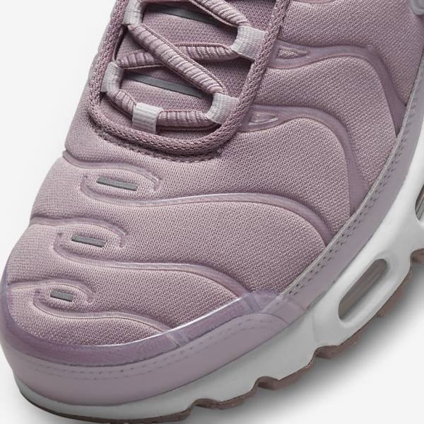 Women's Nike Air Max Plus Sneakers Purple / White / Metal Silver | NK602PHD