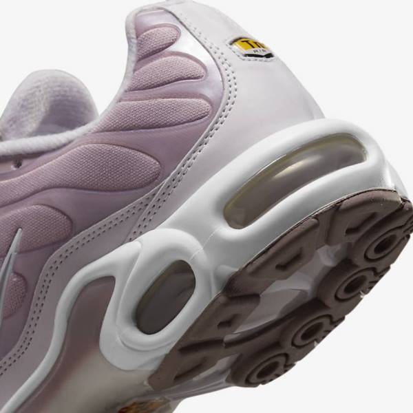 Women's Nike Air Max Plus Sneakers Purple / White / Metal Silver | NK602PHD