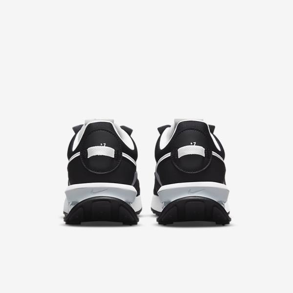 Women's Nike Air Max Pre-Day Sneakers Black / Metal Silver / White | NK980ZUD