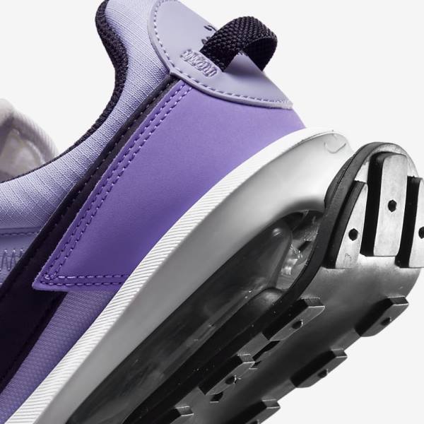 Women's Nike Air Max Pre-Day Sneakers Purple / Metal Silver / Black | NK043FVZ