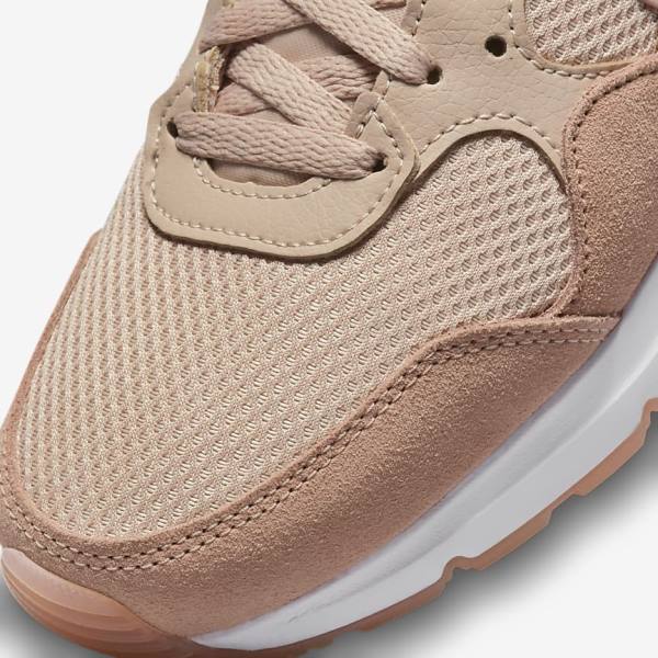 Women's Nike Air Max SC Sneakers Khaki Grey / Rose / White / Pink | NK628QNF