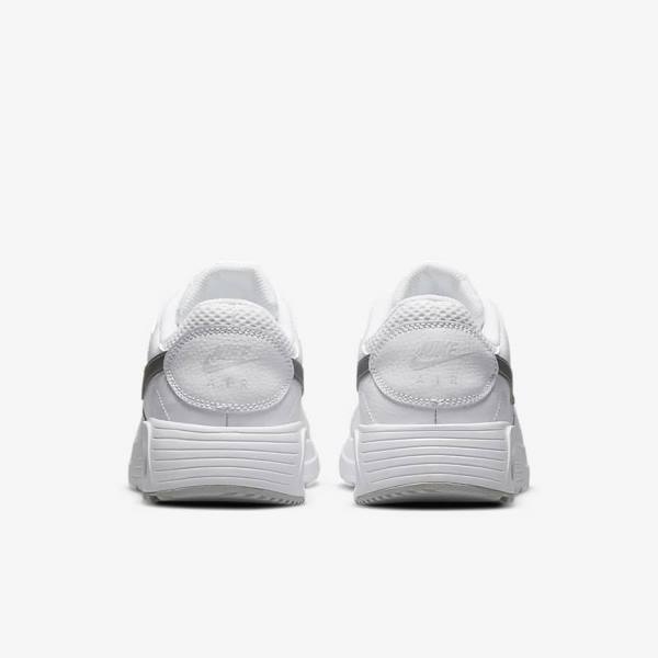 Women's Nike Air Max SC Sneakers White / Platinum / Metal Platinum | NK725YKW