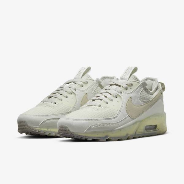 Women's Nike Air Max Terrascape 90 Sneakers Light Beige | NK073YET