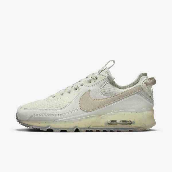 Women\'s Nike Air Max Terrascape 90 Sneakers Light Beige | NK073YET