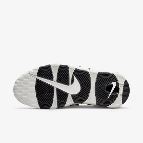 Women's Nike Air More Uptempo Sneakers White / Black | NK301URF