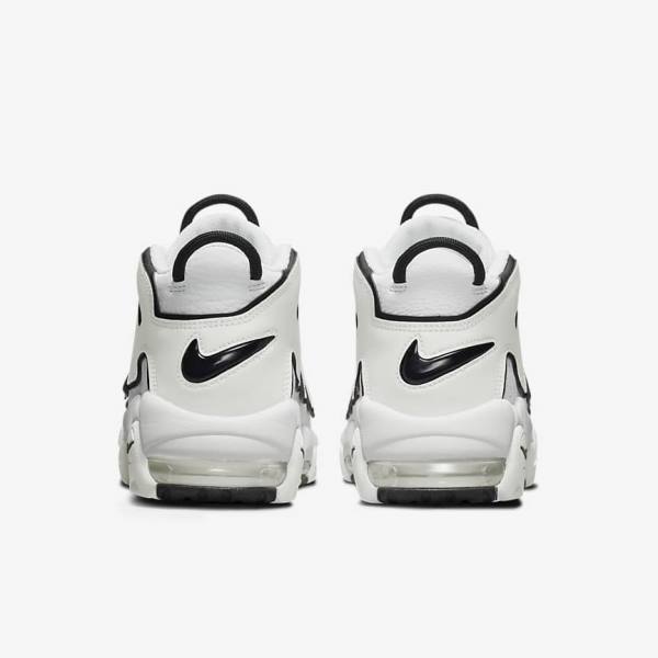 Women's Nike Air More Uptempo Sneakers White / Black | NK301URF