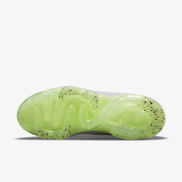 Women's Nike Air VaporMax 2021 FK Sneakers Light Beige / Light Green / Black | NK405DOV