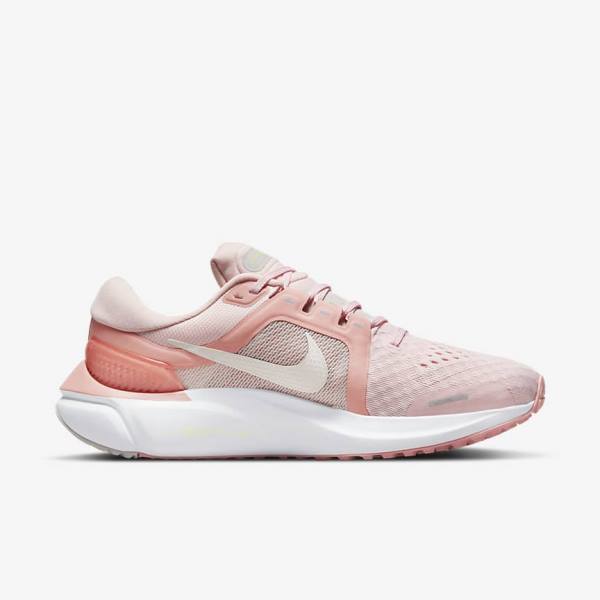 Women's Nike Air Zoom Vomero 16 Road Running Shoes Light Beige | NK921ZNS