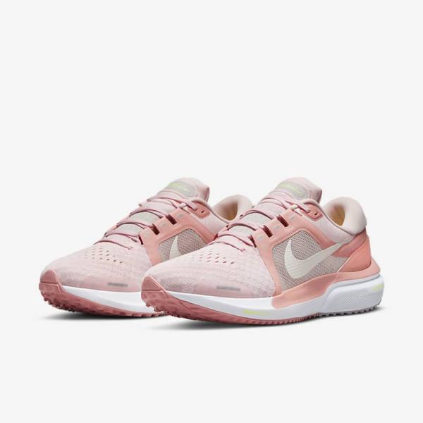 Women's Nike Air Zoom Vomero 16 Road Running Shoes Light Beige | NK921ZNS