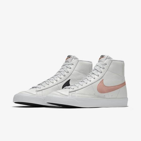 Women's Nike Blazer Mid 77 By You Custom Sneakers Multicolor | NK874IFW