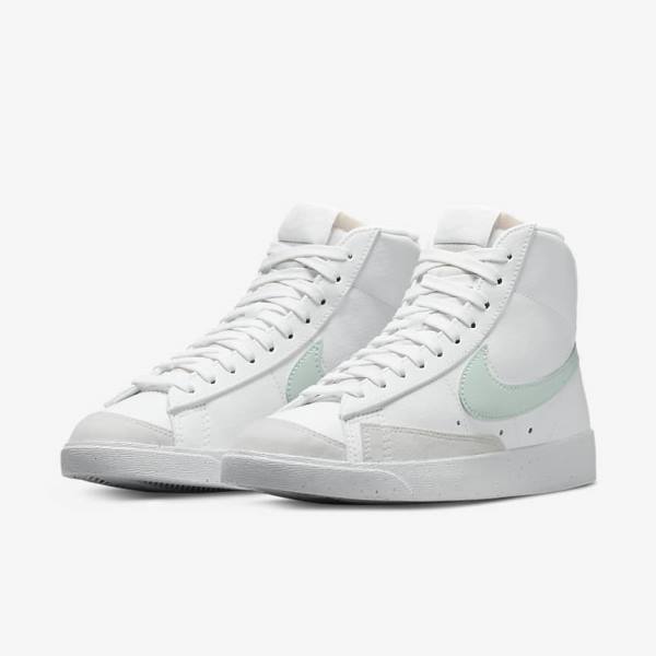 Women's Nike Blazer Mid 77 Next Nature Sneakers White / Green | NK360UPN