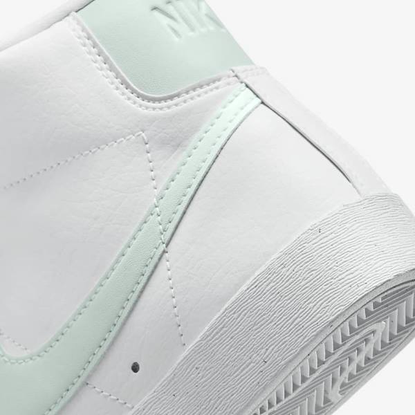 Women's Nike Blazer Mid 77 Next Nature Sneakers White / Green | NK360UPN