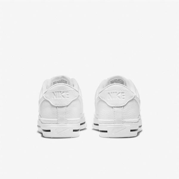 Women's Nike Court Legacy Next Nature Sneakers White / Black / White | NK190ASI