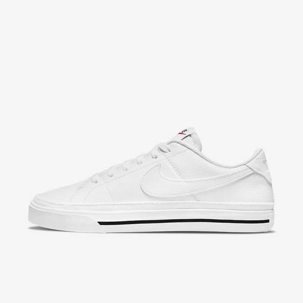 Women\'s Nike Court Legacy Next Nature Sneakers White / Black / White | NK190ASI