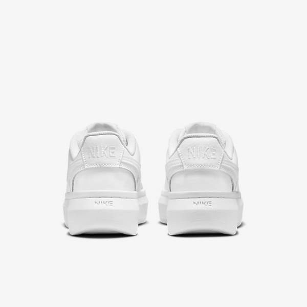 Women's Nike Court Vision Alta Sneakers White | NK342BJS