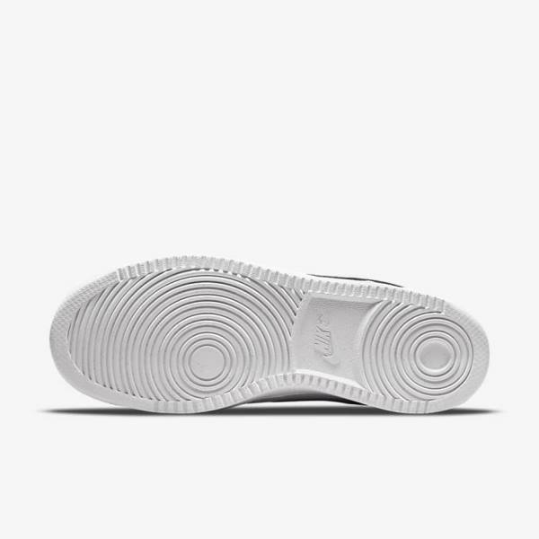 Women's Nike Court Vision Low Next Nature Sneakers White / Black | NK294ETN