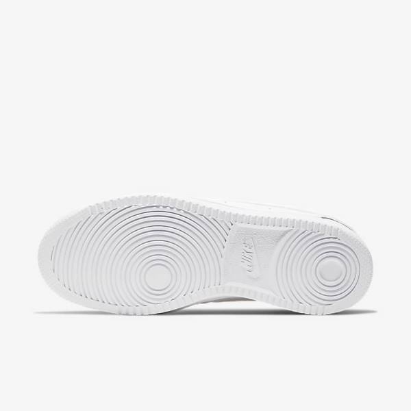 Women's Nike Court Vision Low Sneakers White | NK317UKC