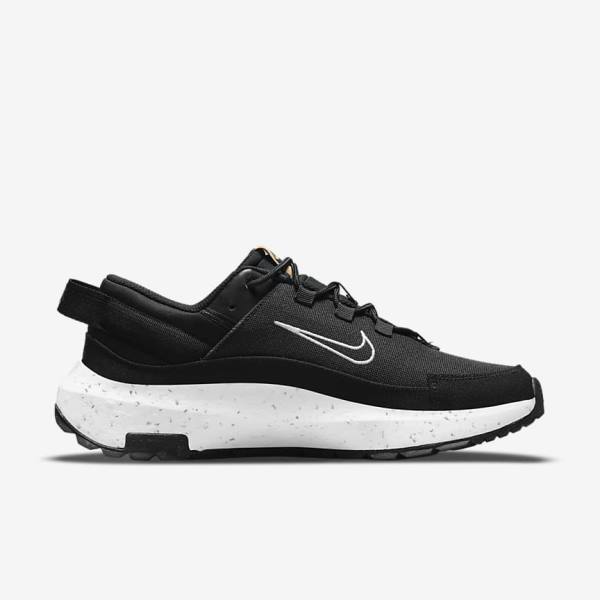 Women's Nike Crater Remixa Sneakers Black / Dark Grey / White | NK629QDM