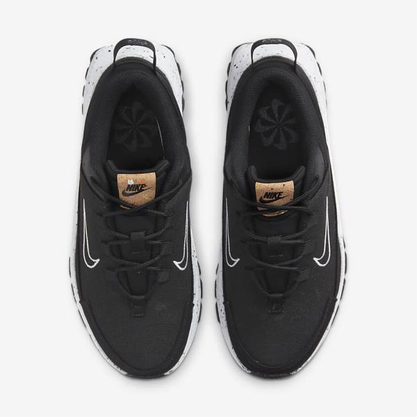 Women's Nike Crater Remixa Sneakers Black / Dark Grey / White | NK629QDM